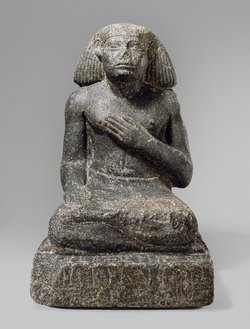 Sitzstatue des Sebek-em-inu