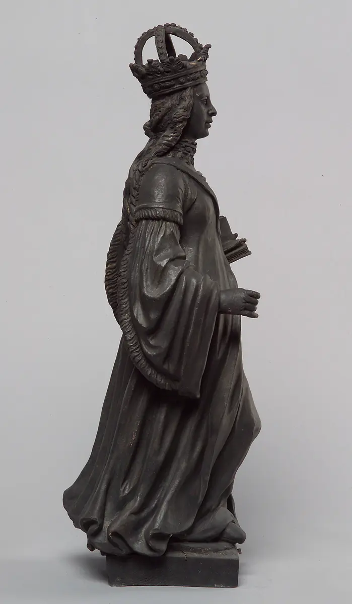Elisabeth von Görz-Tirol, Statue, Statuette, Terracotta