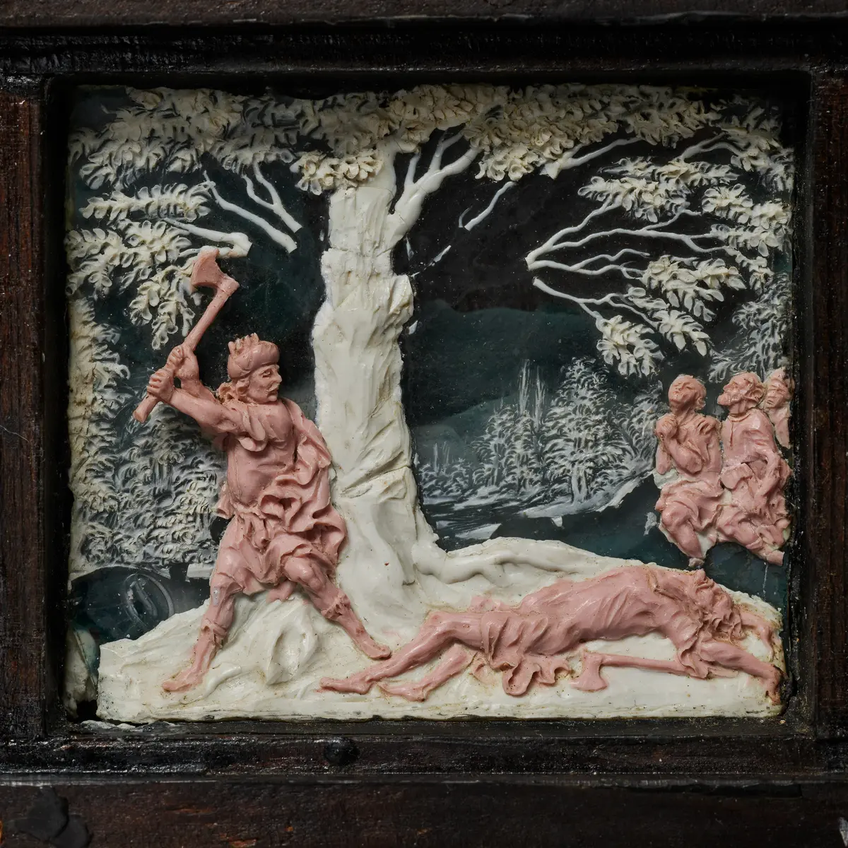 Tafel mit 60 Szenen aus den Metamorphosen des Ovid