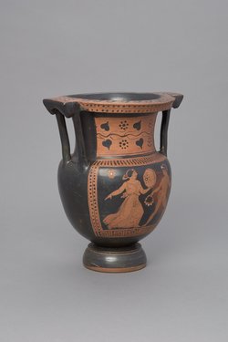 Mänade und Satyr