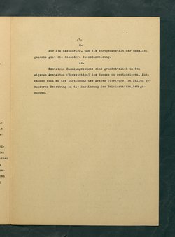Dienstvorschrift für das Kunsthistorische Museum in Wien