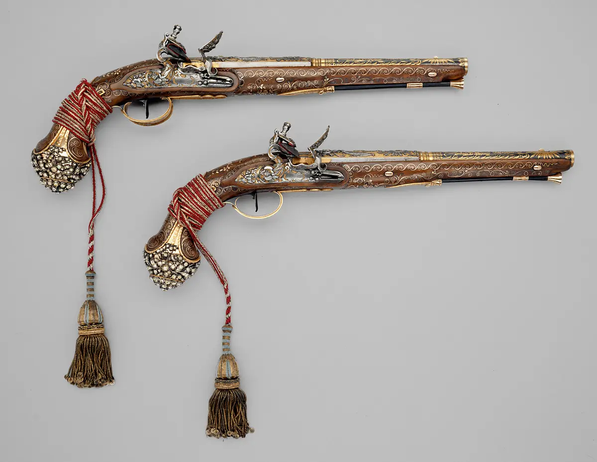 Flintlock pistol