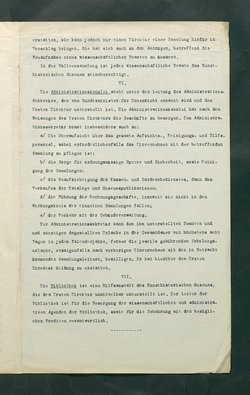 Dienstvorschriften für das Kunsthistorische Museum