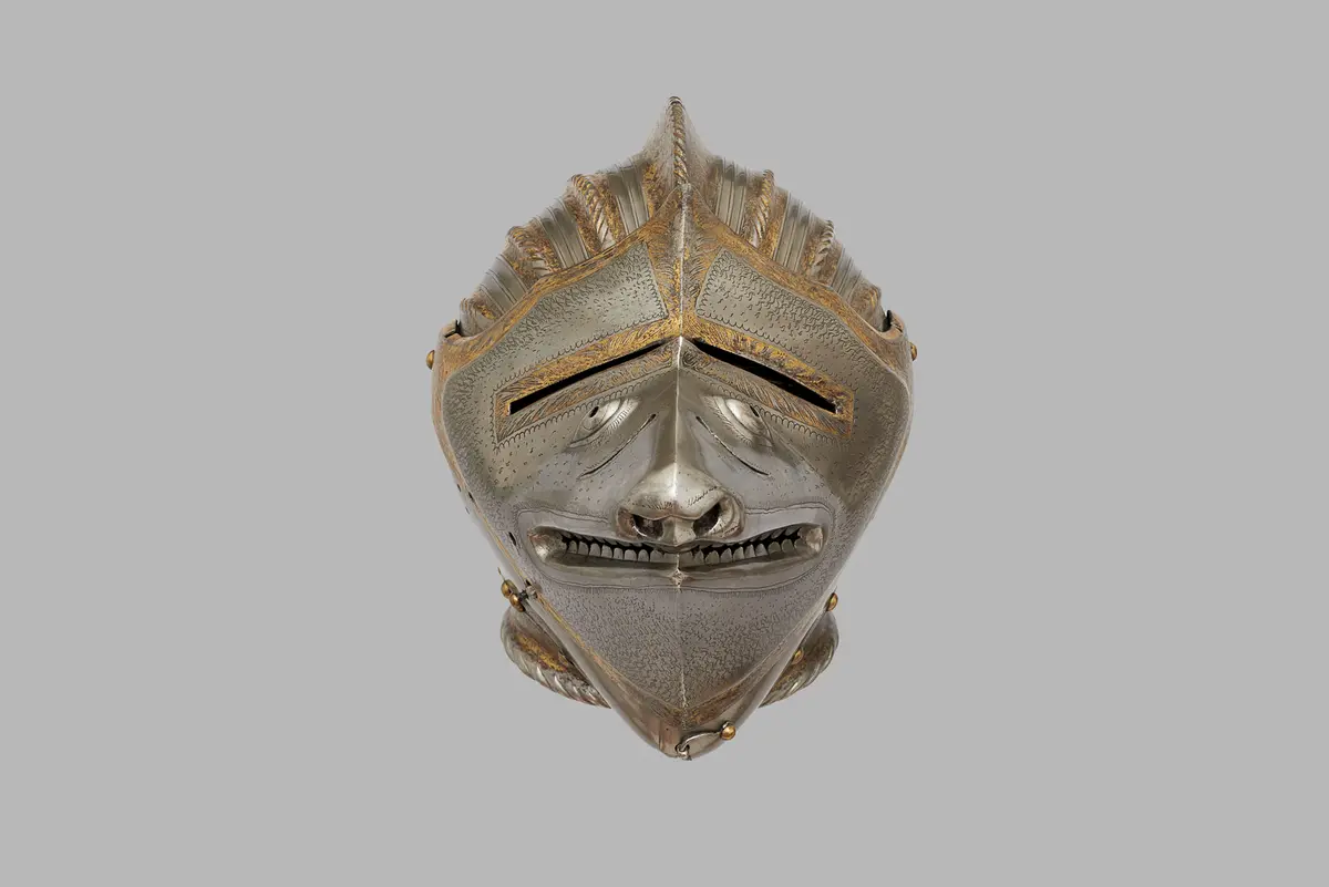 Geschlossener Helm; sogenannter Fuchshelm