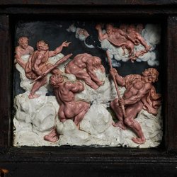 Tafel mit 60 Szenen aus den Metamorphosen des Ovid