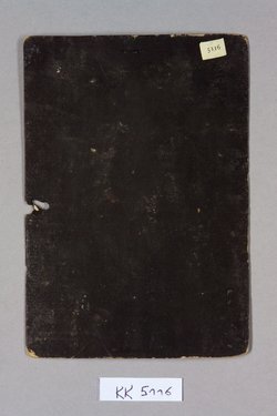 Spielkarte, Frankreich, Hofmeisterin (Acht), aus dem sog. Hofämterspiel