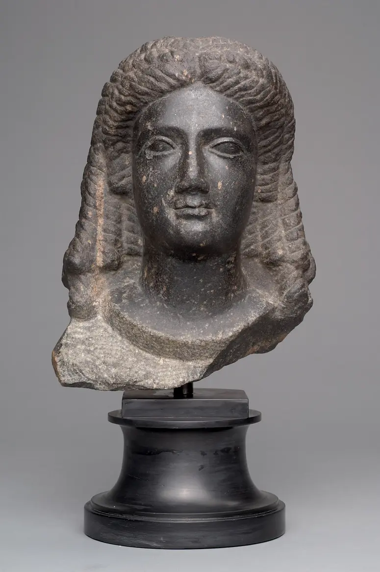 Head from a statue of Isis