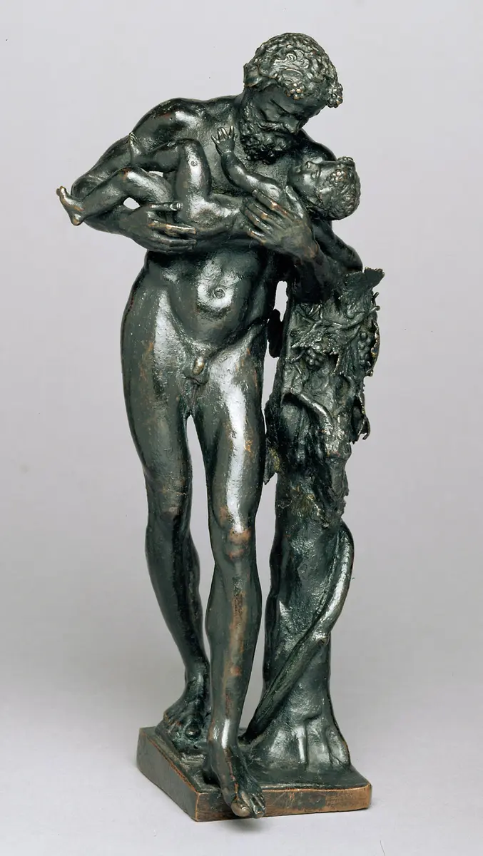 Silen mit dem Dionysosknaben (nach der Antike)