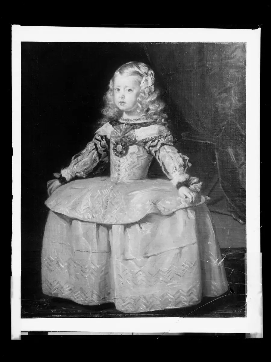 Infantin Margarita Teresa (1651-1673) in weißem Kleid