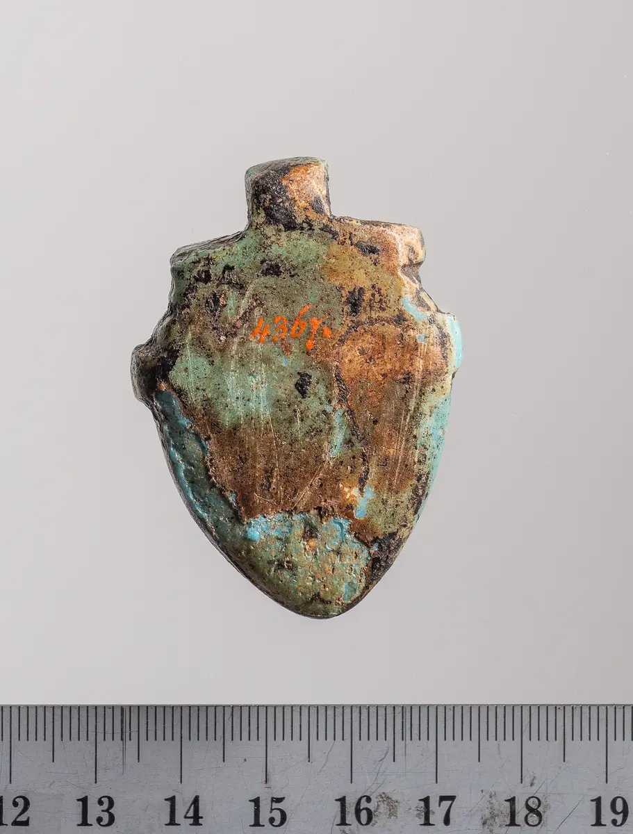 Herz-Amulett mit Kartusche Scheschonk III.