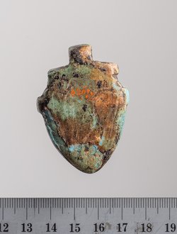 Herz-Amulett mit Kartusche Scheschonk III.