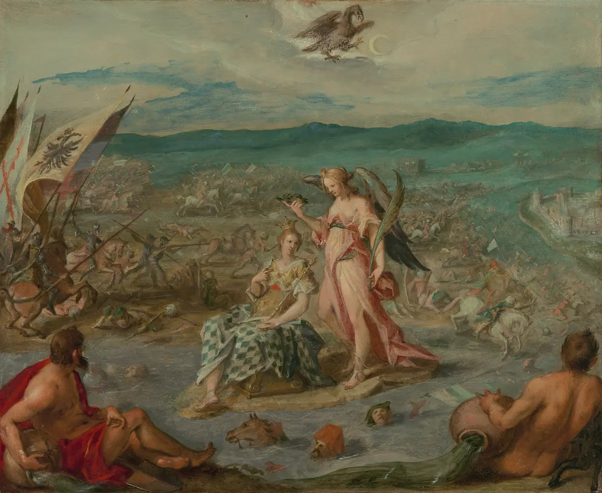 Allegorie auf die Schlacht von Sissek (Sisak)