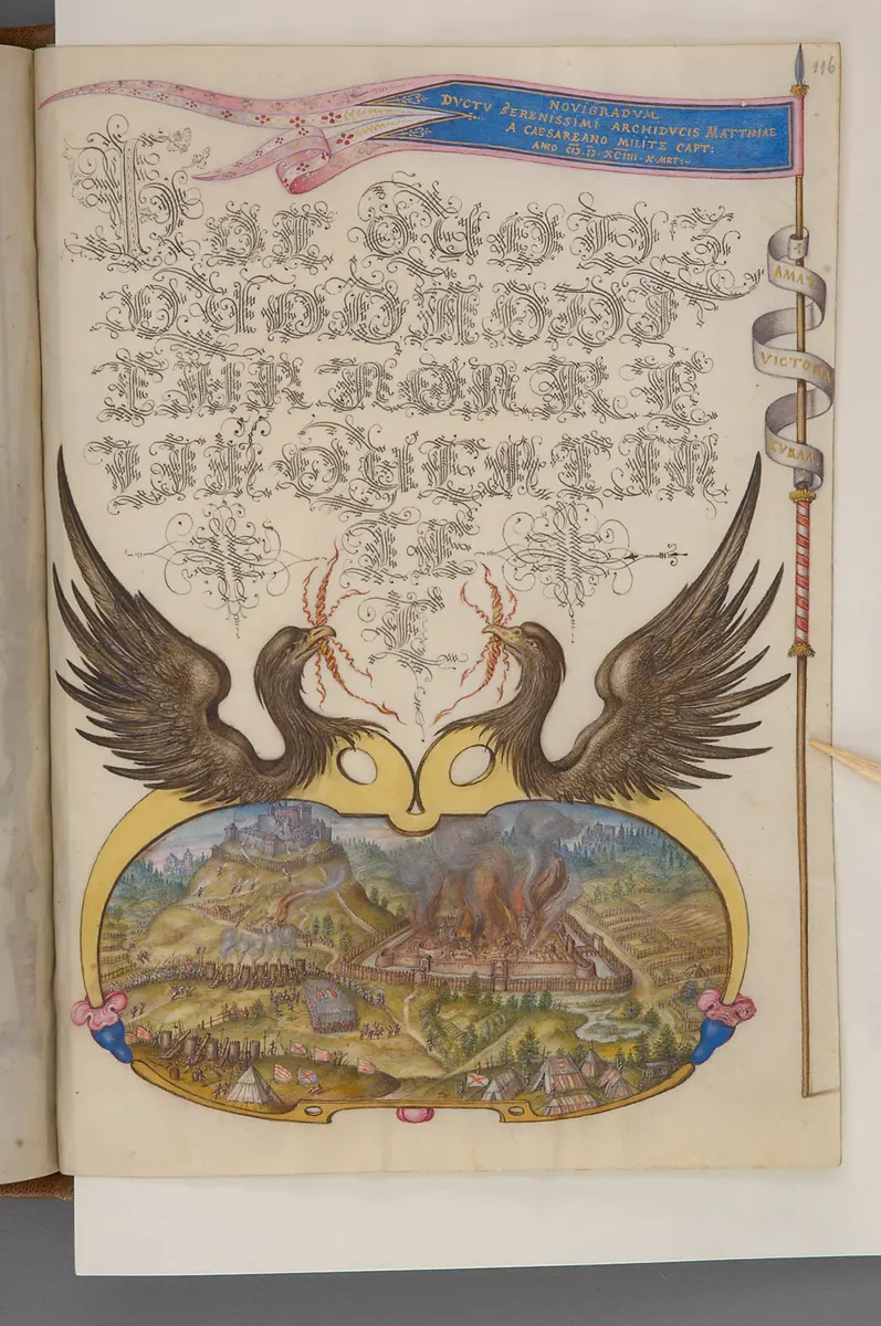 Schriftmusterbuch; 127 Blatt Pergament
