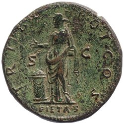Hadrian für Antoninus I. Pius