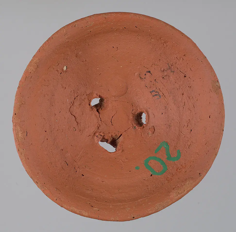 Kleiner Deckel einer Räucherschale