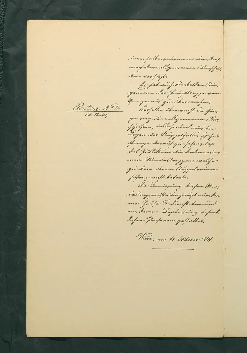 Verhaltungen für Wachposten der k. u. k. Leibgarde-Infanterie-Compagnie