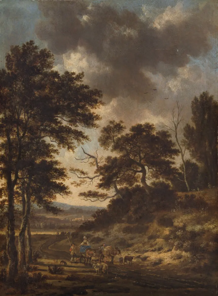 Abendliche Dünenlandschaft
