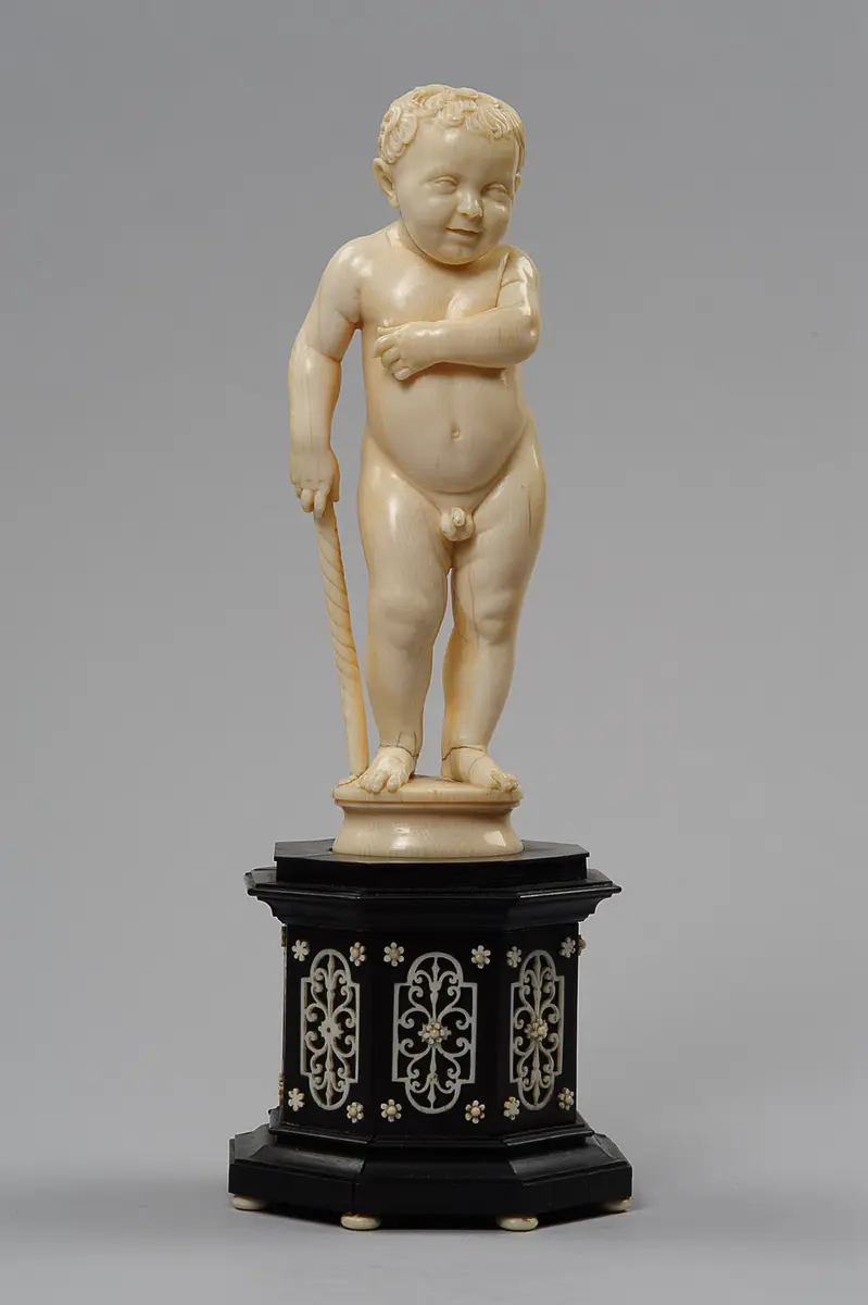 Putto mit gelöschter Fackel