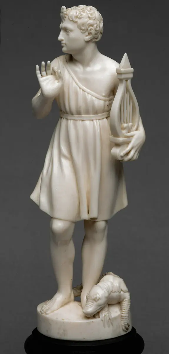Apollo as Citharist and Lizard-Killer