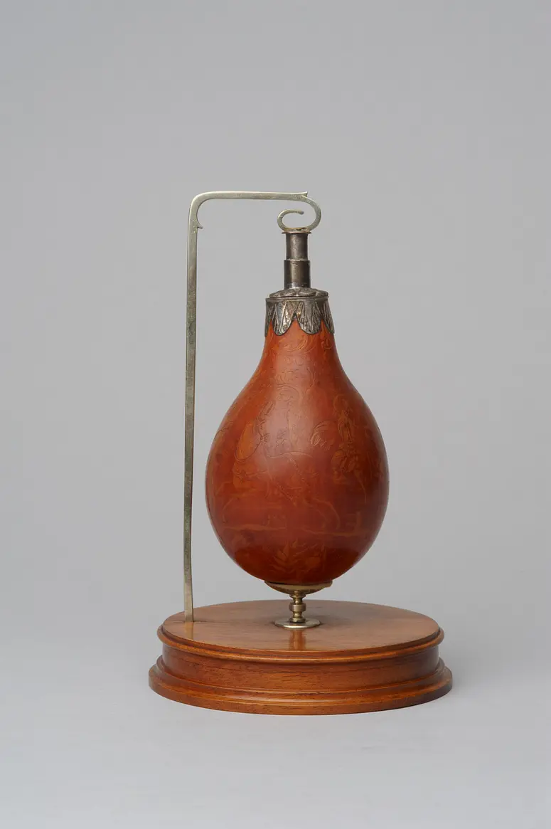 Gourd Bottle with Equestrian Battle