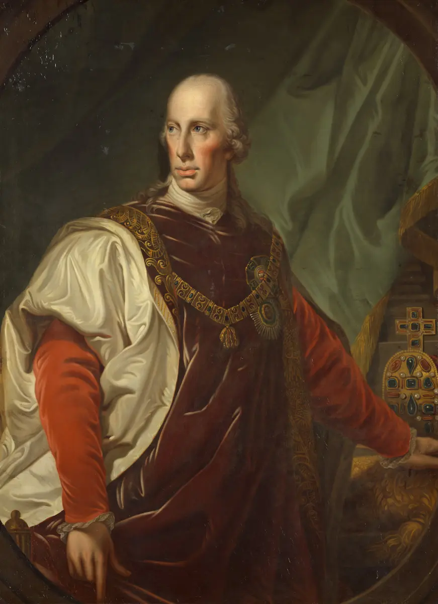 Kaiser Franz I. (II.) (1768-1835) im Toisonornat