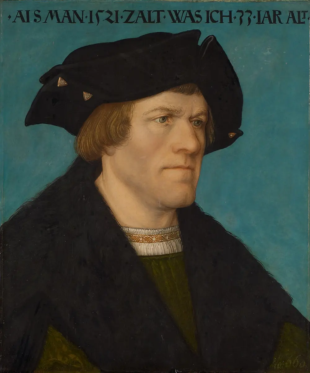 Bildnis eines bartlosen Mannes
