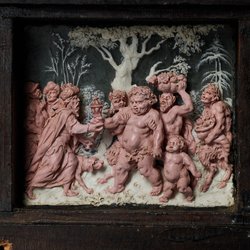 Tafel mit 60 Szenen aus den Metamorphosen des Ovid