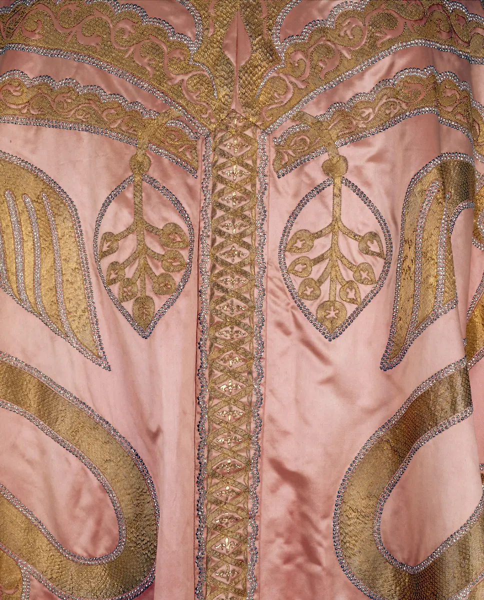 Der Mantel des Ornats Kaiser Franz I. Stephan von Lothringen (Barockkopien nach den Gewändern des Krönungsornates des Heiligen Römischen Reiches)