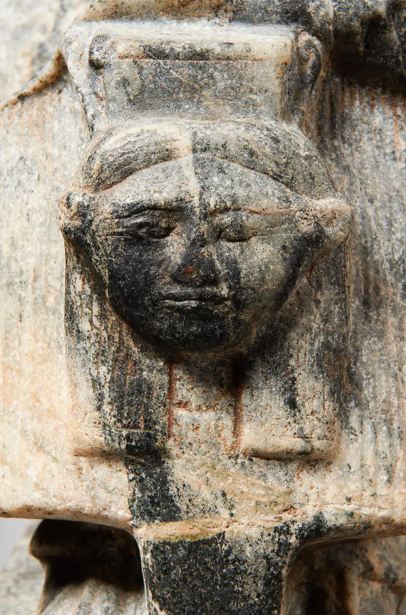 Sistrophore Hockerstatue des Chai-hapi