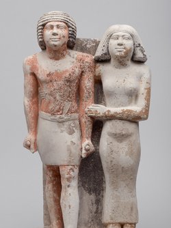 Statuengruppe des Kai-pu-ptah und der Ipep