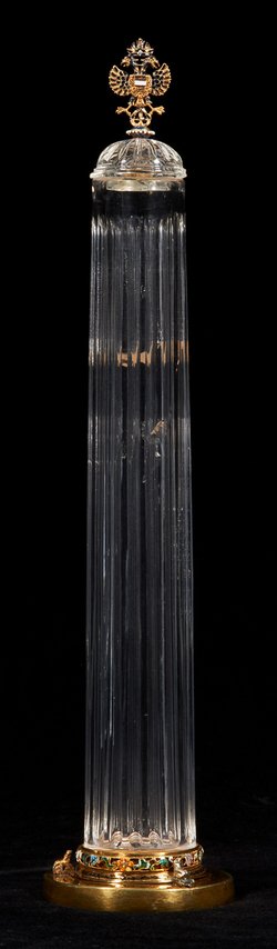 sog. Pyramide aus Bergkristall, 4. Aufsatzzylinder