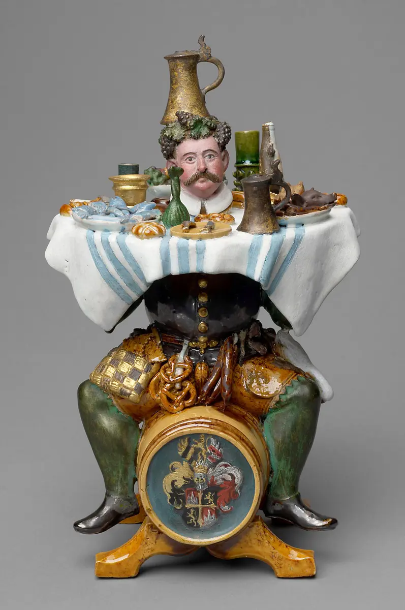 Tantalus als Scherzgefäß