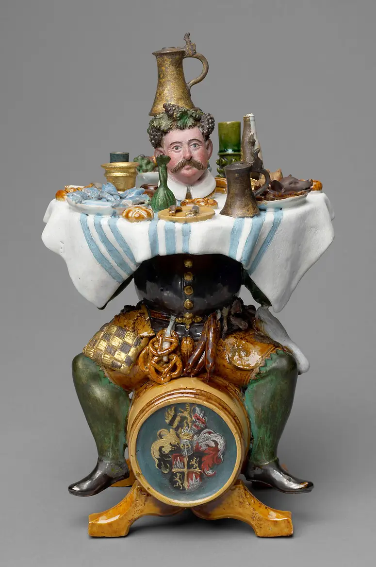 Tantalus als Scherzgefäß