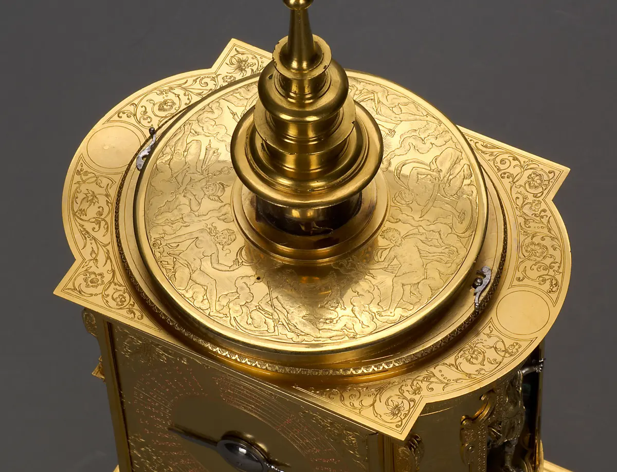 Sogenannte Wiener Planetenuhr
