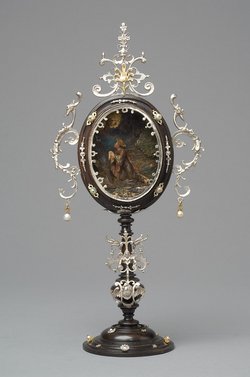 Ostensorium mit Christus am Ölberg