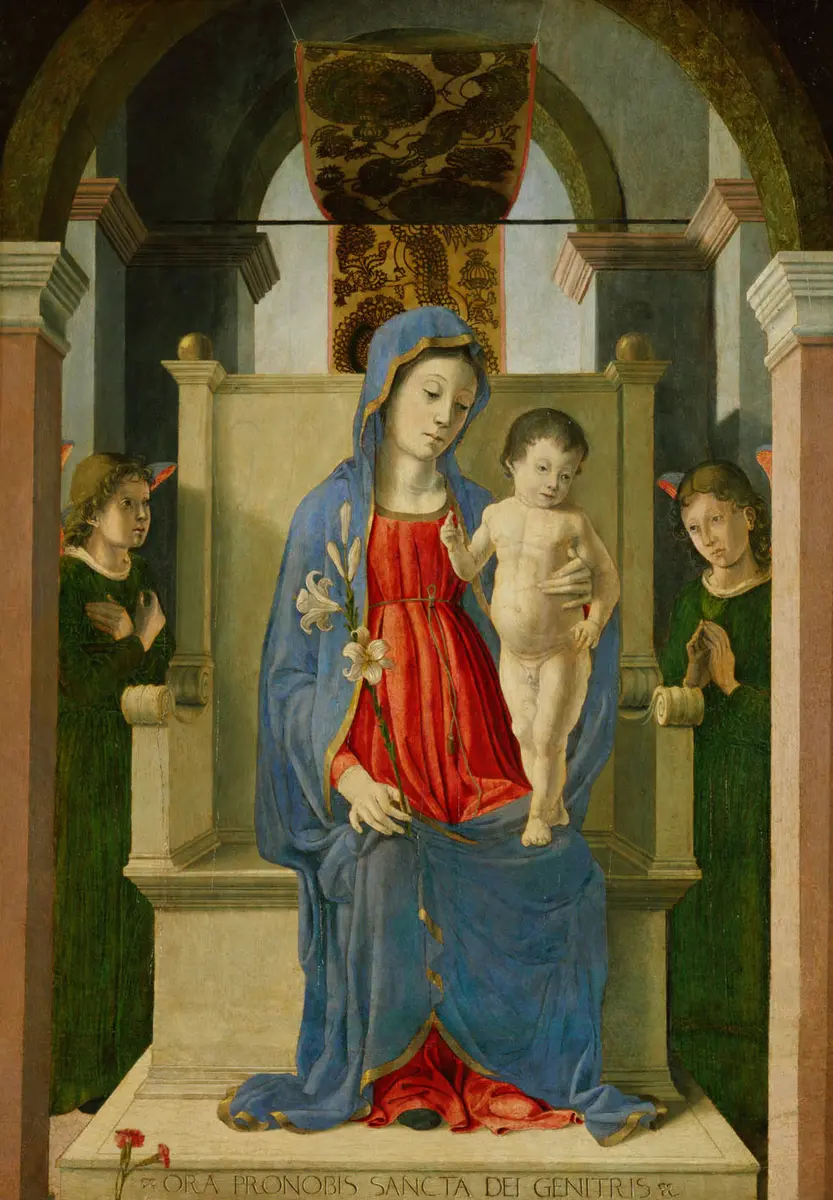 Madonna mit der Lilie