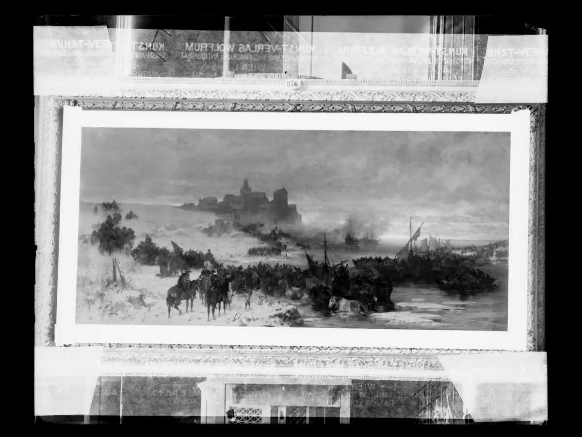 Szene aus dem Feldzug 1658: Stefan Czarniecki in Kolding