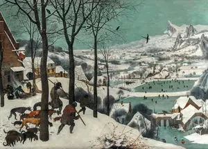 Bruegel - Jäger im Schnee