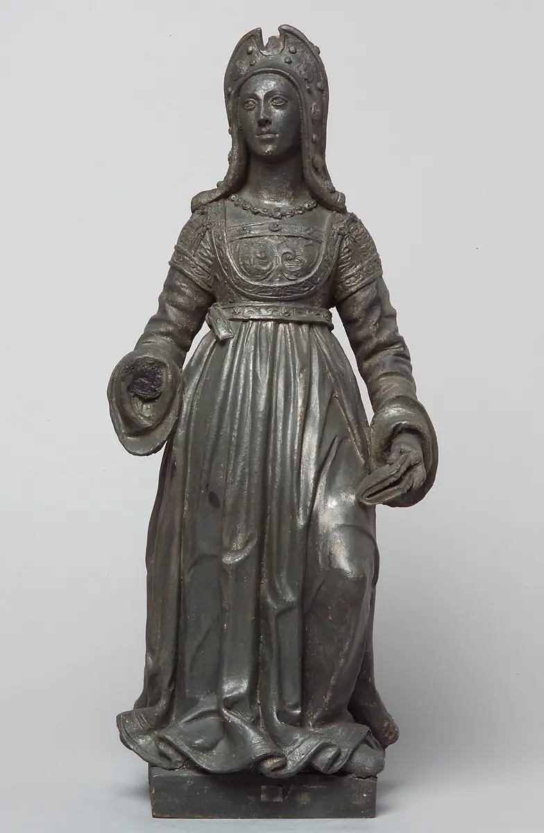 Maria von Burgund, Statue, Statuette, Terracotta