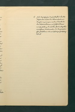 handschriftliche Dienstordnung für Museumsaufseher