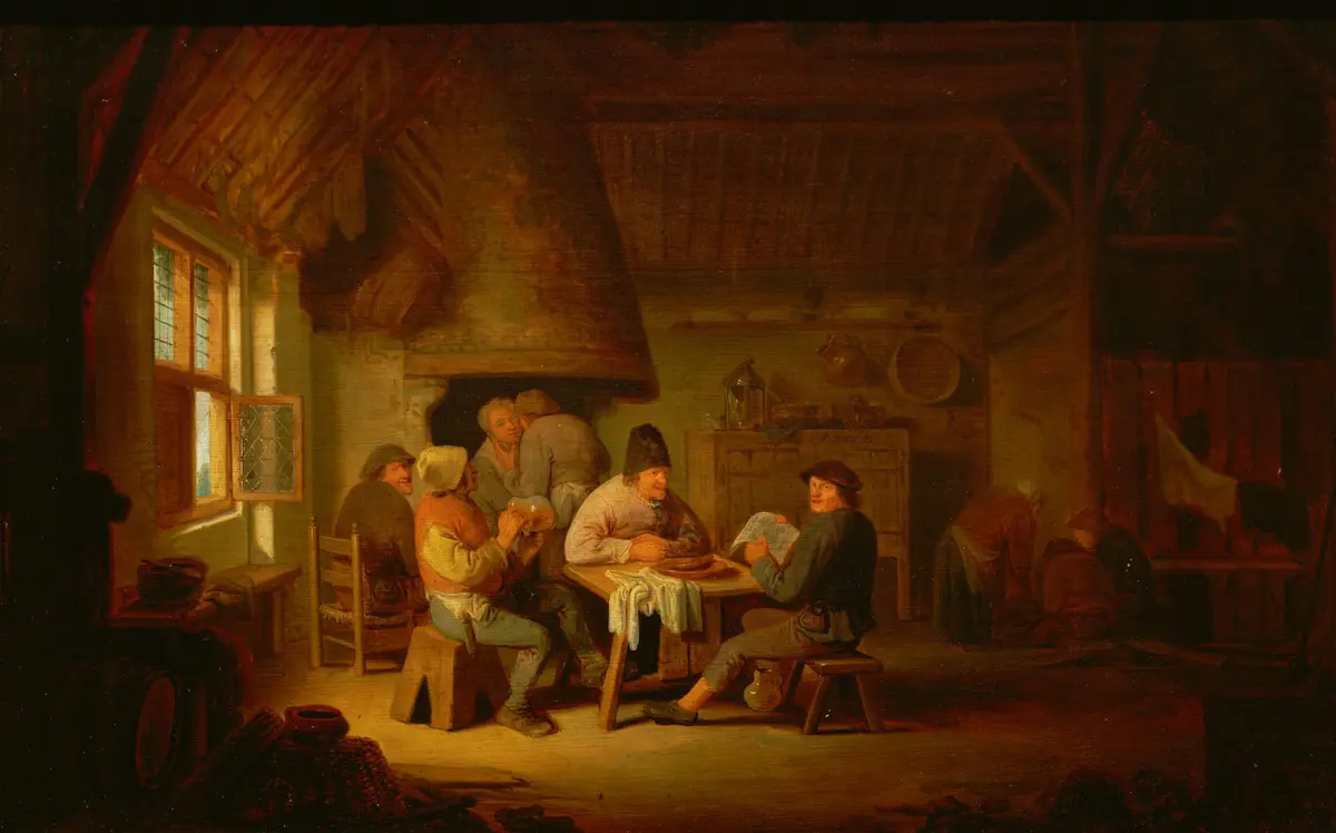 Zechende Bauern