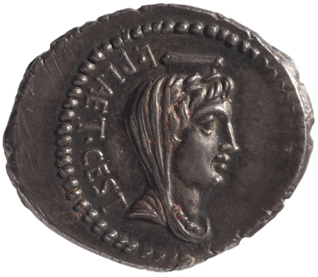 Röm. Republik: M. Iunius Brutus und L. Plaetorius Cestianus