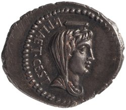 Röm. Republik: M. Iunius Brutus und L. Plaetorius Cestianus