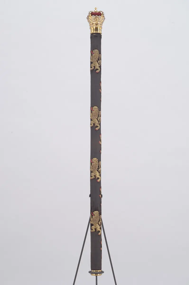 Stab für den Wappenkönig-Herold des Herzogtums Brabant