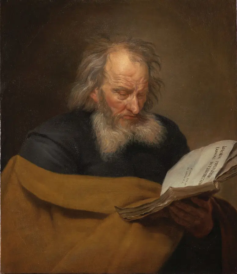 Hl. Joachim lesend