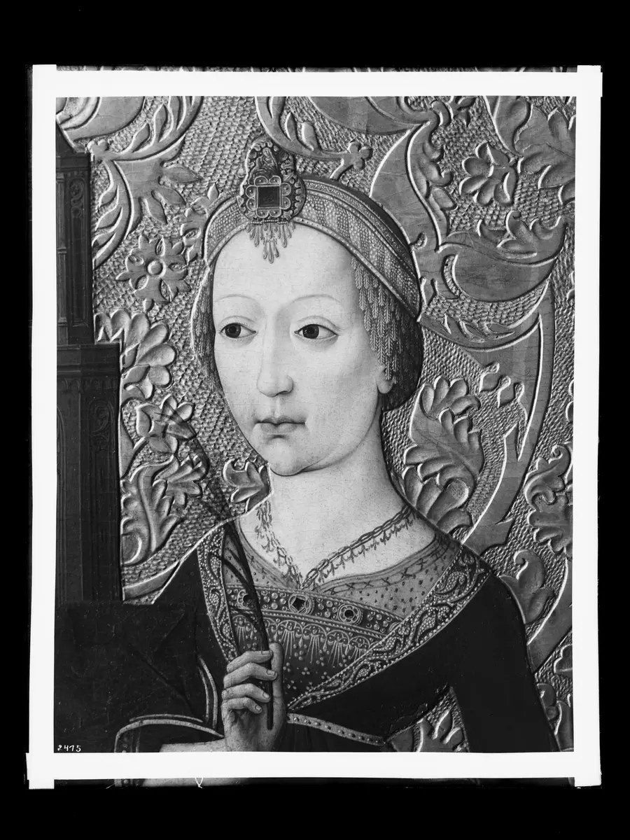 Kopf der hl. Barbara