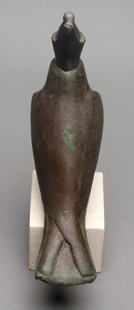 Horusfalke mit Doppelkrone