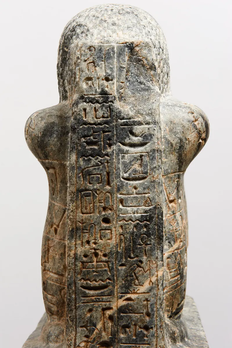 Sistrophore Hockerstatue des Chai-hapi