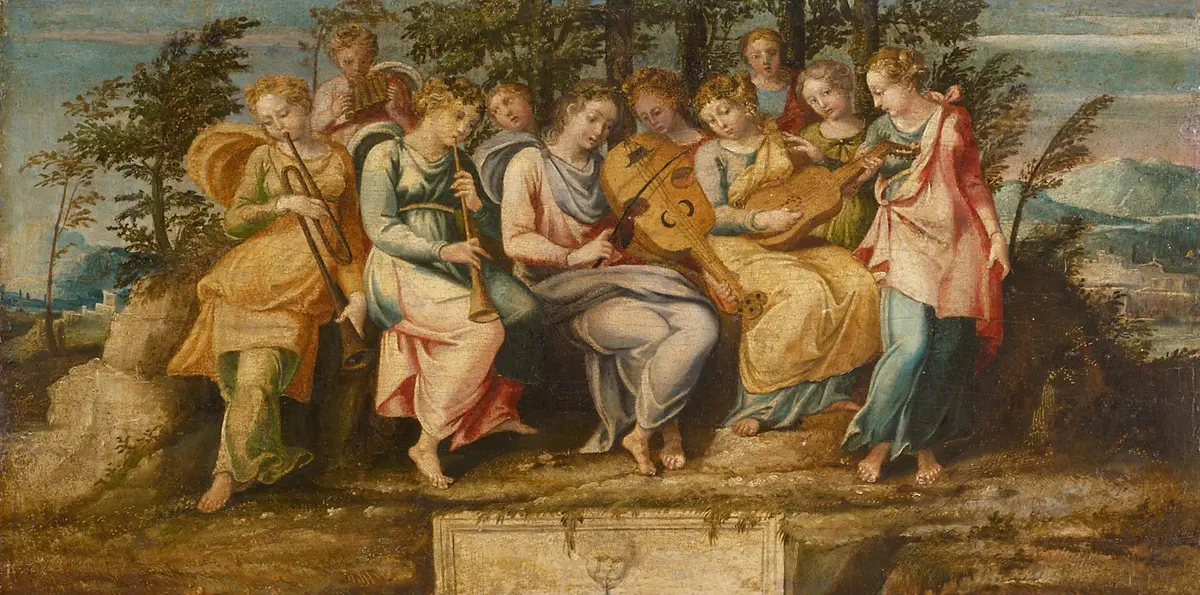 Apollo und die Musen