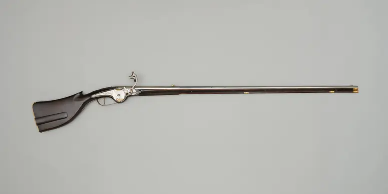 Radschlossgewehr für zwei Schüsse